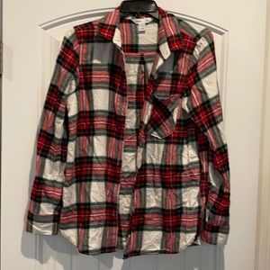 Plaids button up